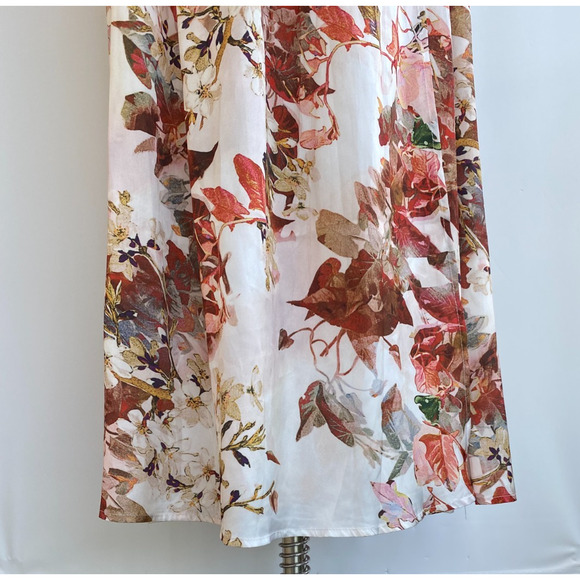 NWT Hello Molly Mermaid Hotel Maxi Dress sz Small Floral Print Strappy Backless - Picture 7 of 15